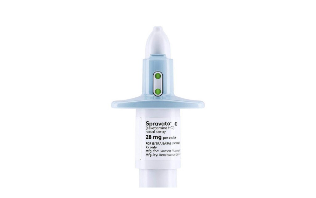 SPRAVATO nasal spray device